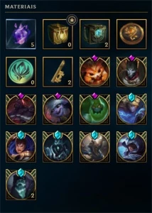conta lol 180 skins + todos os champs - League of Legends