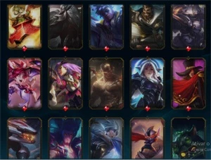 conta lol 180 skins + todos os champs - League of Legends