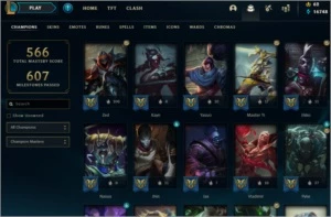 Conta Full champions - League of Legends LOL