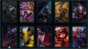conta de league of legends (lol)