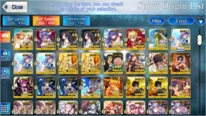 Fate GO/Fate Grand Order Conta 10SSR 54SR NA