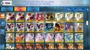 Fate GO/Fate Grand Order Conta 10SSR 54SR NA