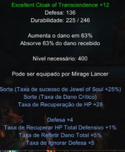 Megamu Grow Lancer 200Rr 1084 Itens Quest 6/26 - MU Online