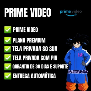 Prime Video + Tela Privada + 30 Dias - Premium