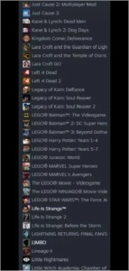 CONTA STEAM 347 JOGOS, 466 DLC’S