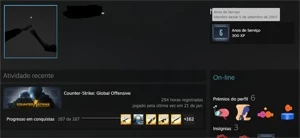 CONTA CSGO PRIME COM ANOS DE SERVIÇO NA STEAM! - Counter Strike