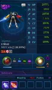 Conta top LADMO Alphamon - Digimon Masters Online