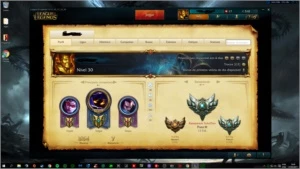 conta gold V season 5 e 6 94 campeões 86 skins etc. - League of Legends LOL