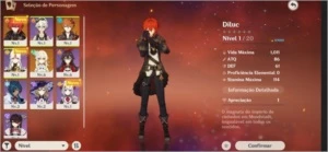 GENSHIN IMPACT - AR7 - DILUC + CHILDE / TARTAGLIA