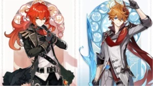 GENSHIN IMPACT - AR7 - DILUC + CHILDE / TARTAGLIA