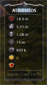 5.3KK + permissão de coproprietário da ilha no Albion online