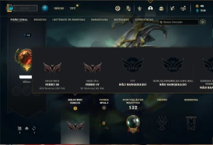 Conta Ferro 3 com 60 Champs e 31 Skins ( MAIS DE 200 JOGOS ) - League of Legends LOL