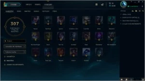 Conta League of Legends- 69 skins- 6 vitoriosas LOL