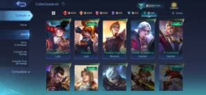 Conta De Mobile Legends Antiga E Ótima Para Iniciantes!