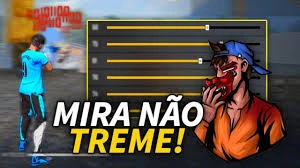 Free Fire Sensibilidade Mobile igual Regedit/Emulador