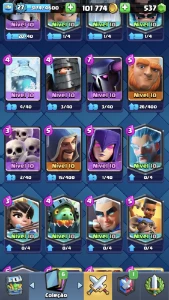 Conta de clash royale