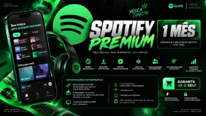 Conta Spotify 1 Mês - Conta Individual - Assinaturas e Premium