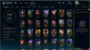Conta lol - plat 4 - League of Legends