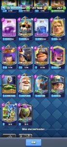 Conta clash royale (8500 trofeus)