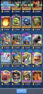 Conta clash royale (8500 trofeus)