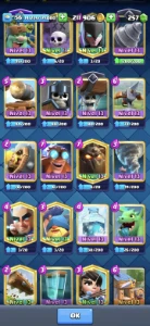 Conta clash royale (8500 trofeus)