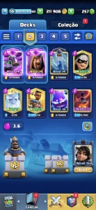 Conta clash royale (8500 trofeus)