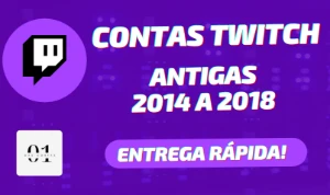 [PREMIUM] CONTAS TWITCH ANTIGAS 2014 A 2018 + ENTREGA RÁPIDA