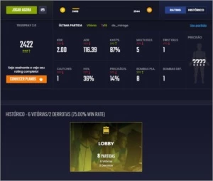 CONTA CS GO PRIME - LVL 17 GC 655 HORAS DE JOGO - Counter Strike