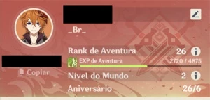 GENSHIN IMPACT CONTA COM KAZUHA