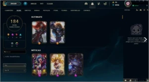 PLATINA III, 184 SKINS, 138 CHAMPS - League of Legends LOL