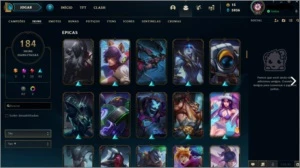PLATINA III, 184 SKINS, 138 CHAMPS - League of Legends LOL