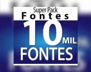 Super Pack 10 Mil Fontes - Outros