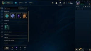 Conta LoL, Gold IV, Skin Lux Cosmo Negro - League of Legends