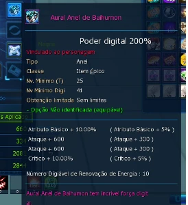 Conta LADMO Mid-EndGame - Digimon Masters Online