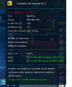 Conta LADMO Mid-EndGame - Digimon Masters Online
