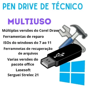 Pendrive Técnico + Programas [Pack] - Outros