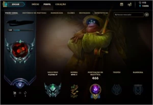conta lol platina 4 - League of Legends