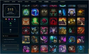 Todos Campeões, 179 skins. - League of Legends LOL