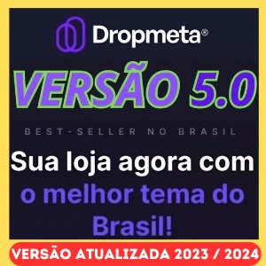 Tema Dropmeta 5.0 Versão Atualizada 2024/2025 Shopify - Others