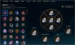 CONTA COM 553 SKIN + LEVEL 296 + ALL CHAMPS - League of Legends LOL