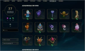CONTA COM 553 SKIN + LEVEL 296 + ALL CHAMPS - League of Legends LOL