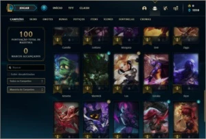 Conta Platina 4 - League of Legends LOL