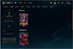 Conta Platina 4 - League of Legends LOL