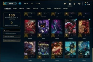 Conta Platina 4 - League of Legends LOL