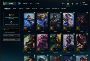 Conta Platina 4 - League of Legends LOL
