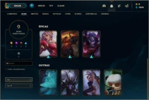 Conta Platina 4 - League of Legends LOL