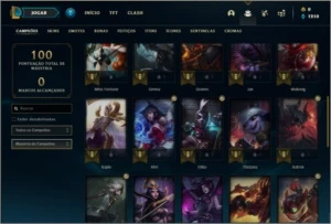 Conta Platina 4 - League of Legends LOL