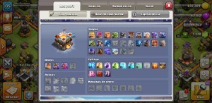 CV 11 barato, metade upado + 3k gema - Clash of Clans