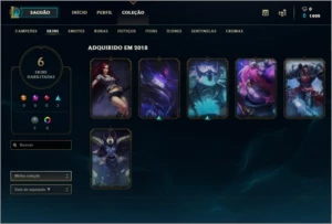 Conta Prata 2 ranked smurf - League of Legends LOL