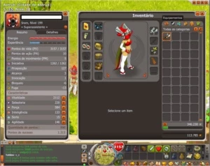 Sram Lv 199 Com Set Str e Scroll AGI (SERVIDOR SPIRITIA) - Dofus